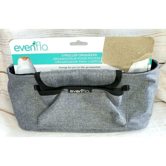Evenflo 630433 Universal Stroller Organizer - Grey Melange - Picture 1 of 11